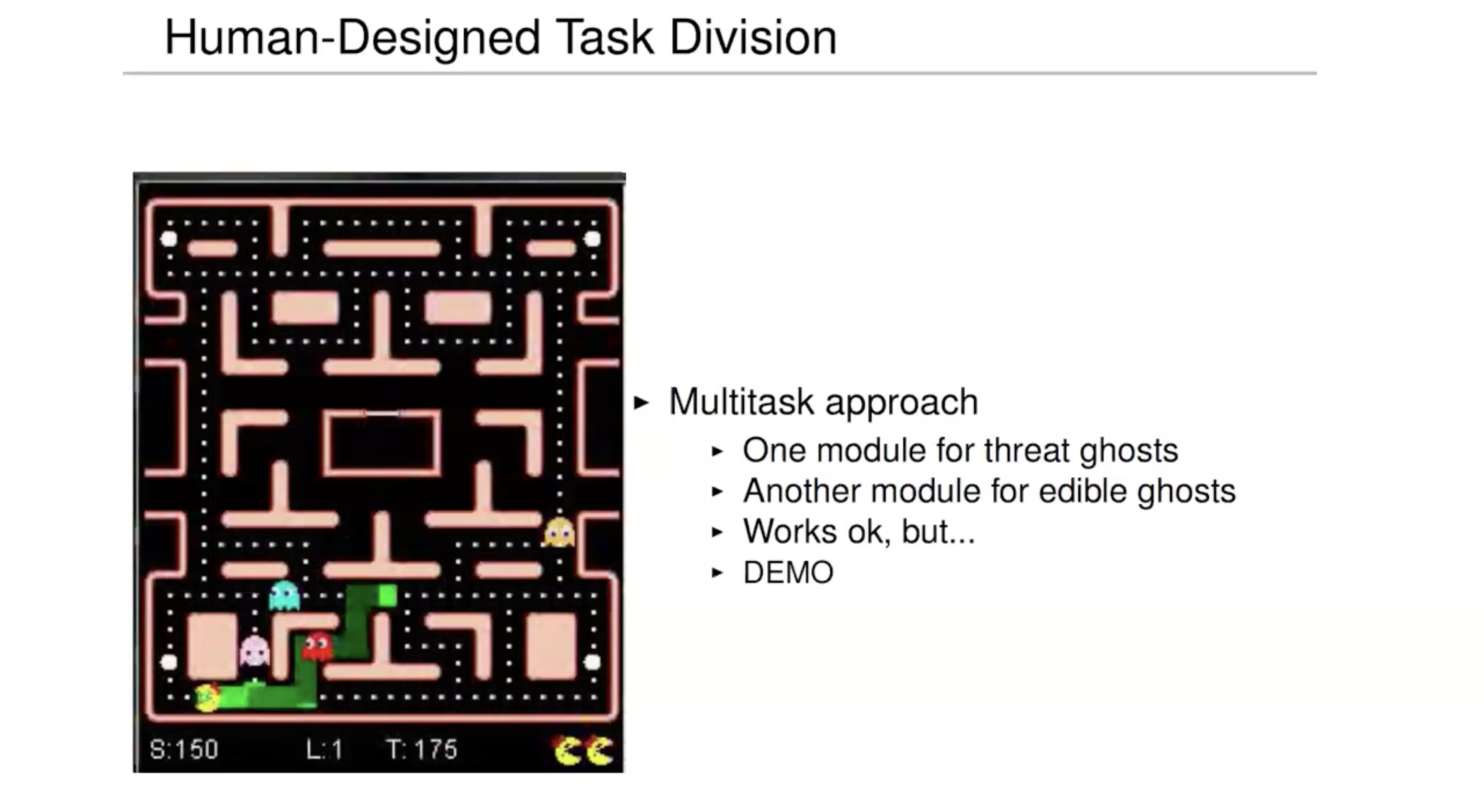 human designed task vidision